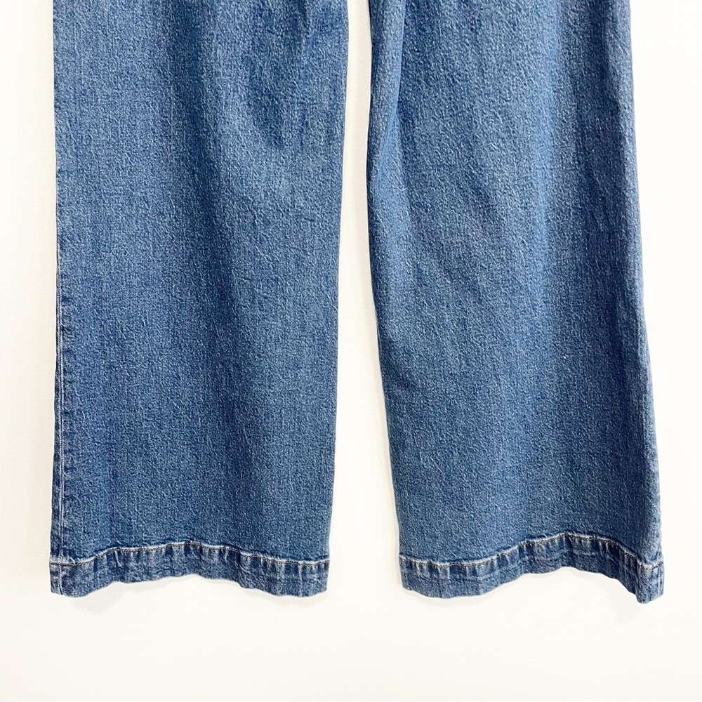 Good American Good Waist PALAZZO Patch Pocket Trouser Jeans Size 31 - Picture 8 of 10